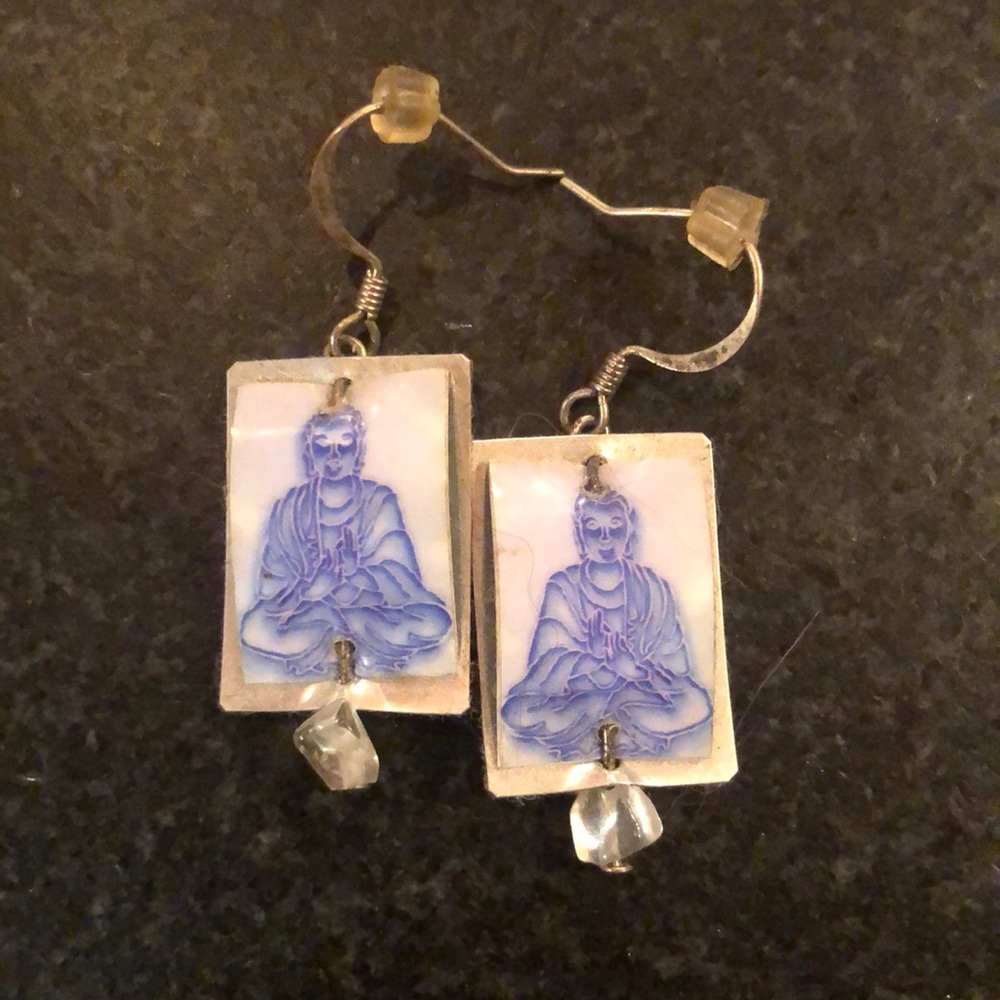 Buddha earrings